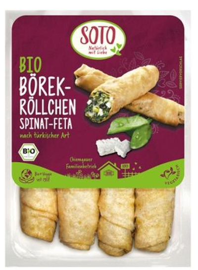product photo for Spinach and feta börek rolls