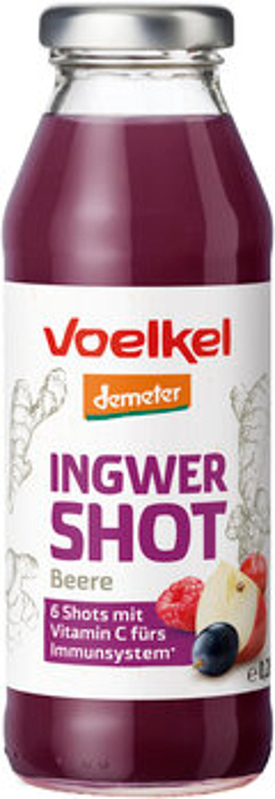 Produktfoto zu Shot Ingwer & Beeren mit Vitamin C