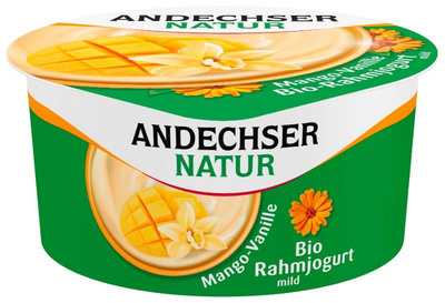 Photo de produit pour Yaourt crème "Mangue-Vanille"