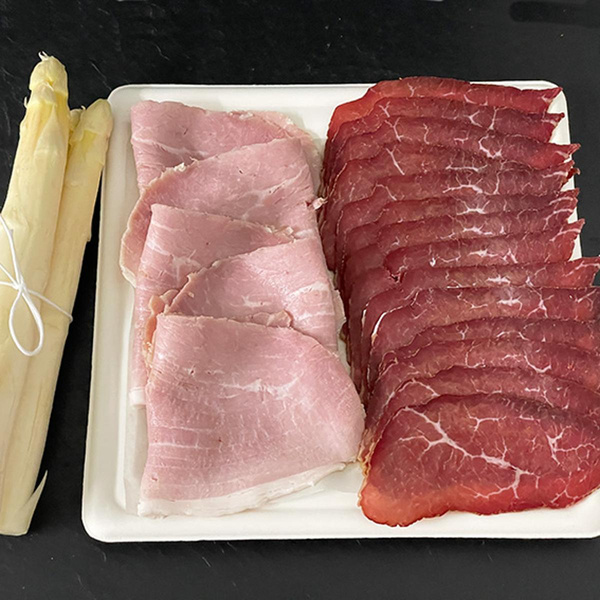 Produktfoto zu Schinkenplatte für Spargel 200g