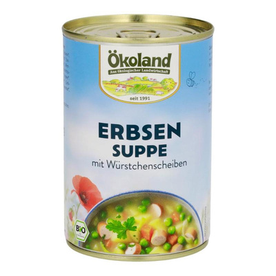 Photo de produit pour Soupe aux pois (Ökoland)