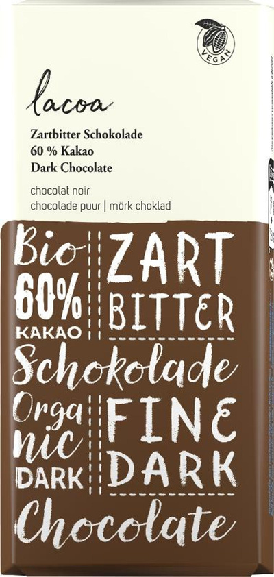 Produktfoto zu Zartbitter-Schokolade 60% Kakao