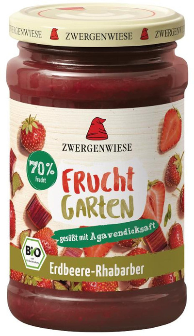 Photo de produit pour Confiture Fraises Rhubarbe