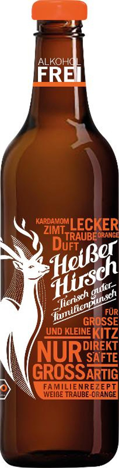 Produktfoto zu Familienpunsch Heißer Hirsch Orange