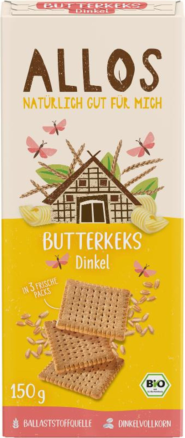 Photo de produit pour Biscuits au beurre à l'épeautre