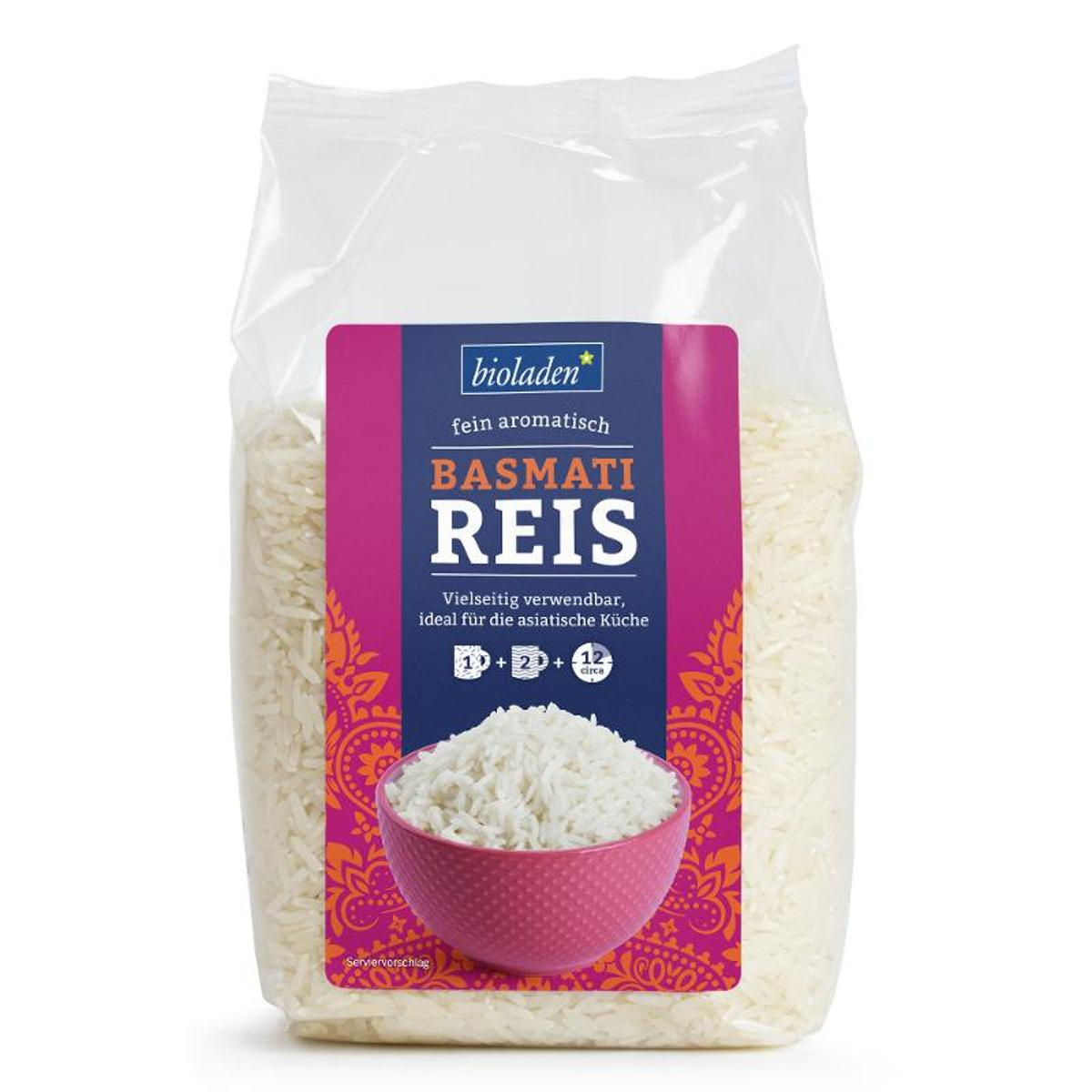 Basmati Reis, weiß