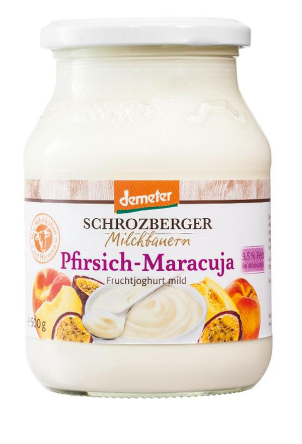 Produktfoto zu Pfirsich-Maracuja Joghurt