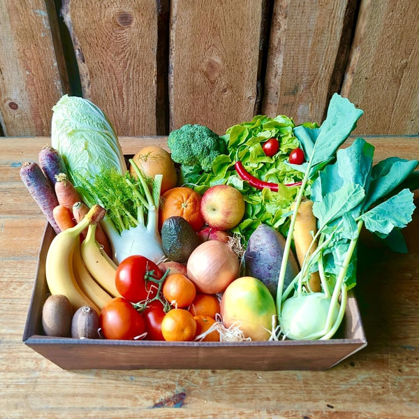 Produktfoto zu Obst- & Gemüse Präsentkorb