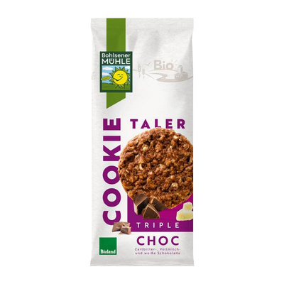 Produktfoto zu Cookie Taler Triple Choc