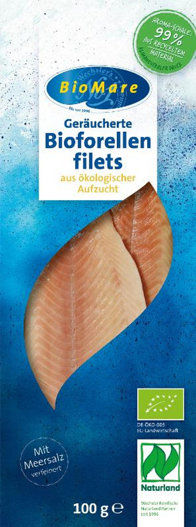 Photo de produit pour Filets de truite, fumés