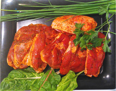 Photo de produit pour Steaks de dinde de la cuisse, marinés