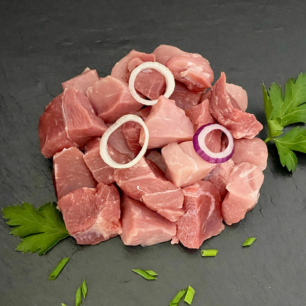 Produktfoto zu Schweinegulasch, ca. 500g