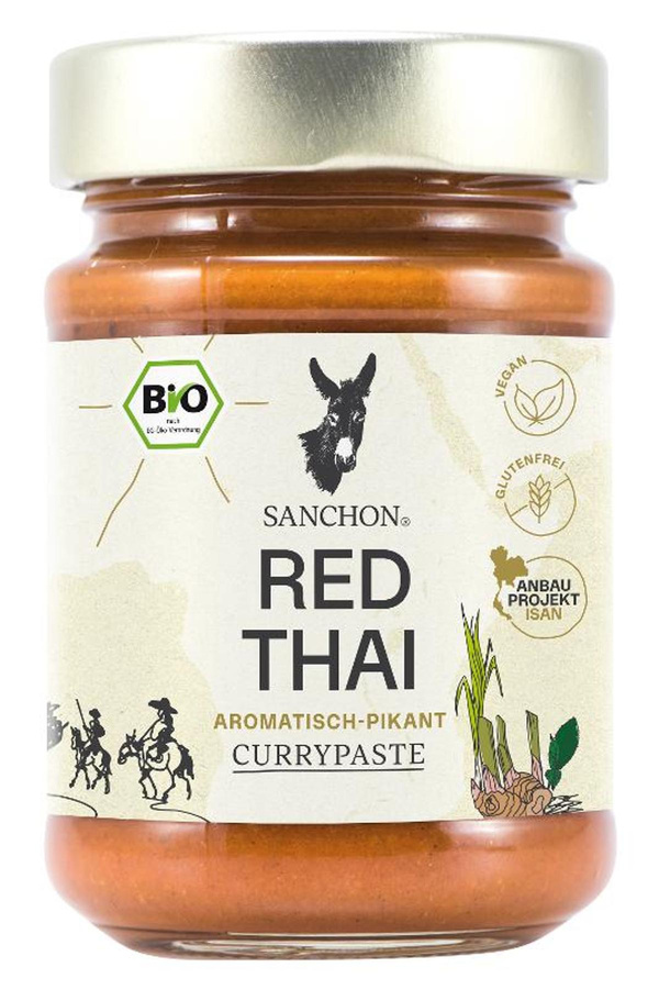 Photo de produit pour Pâte de curry rouge thaïlandais