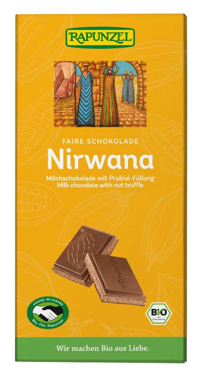 Produktfoto zu Nirwana-Praline-Schokolade