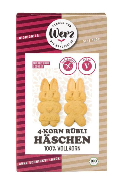 product photo for 4 Korn Rübli bunnies