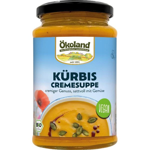 product photo for Vegan pumpkin cream soup (jar)