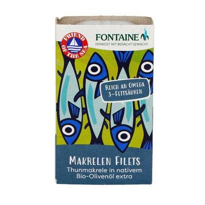 Produktfoto zu Makrelenfilet in Olivenöl