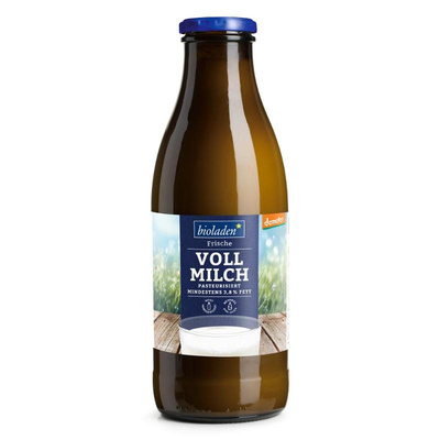 Produktfoto zu Vollmilch, mind. 3,7% Fett