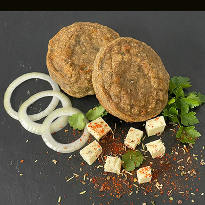 Produktfoto zu Lammfrikadellen mit Feta-Schafskäse