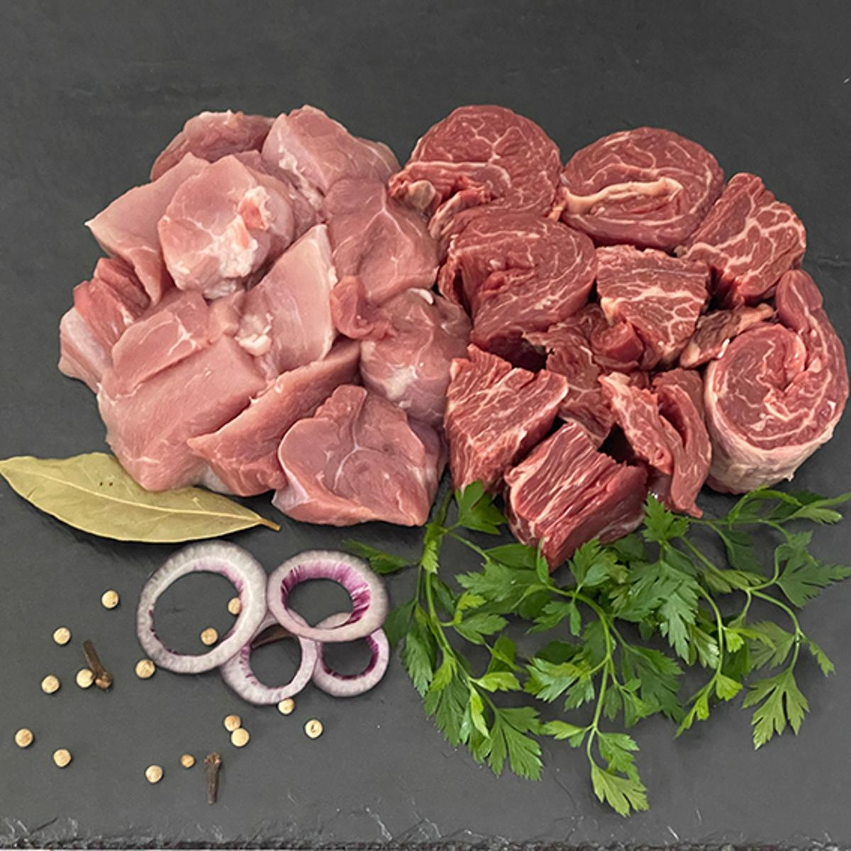 Goulash, pork and beef