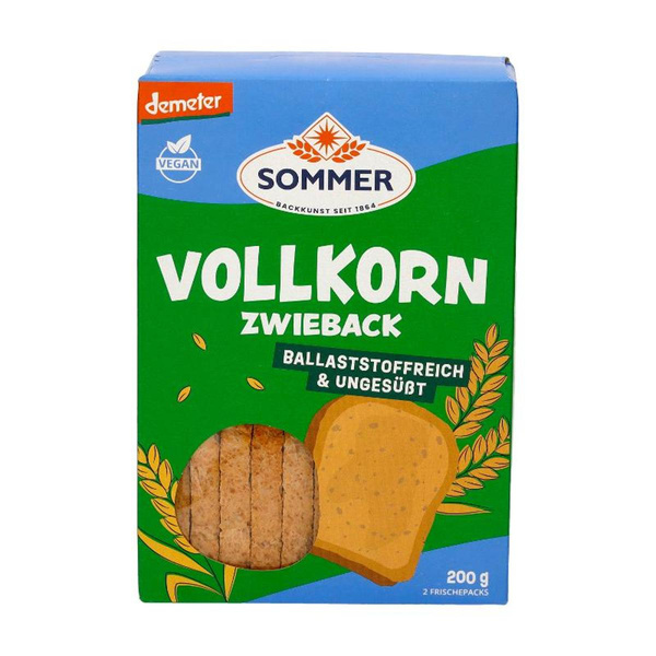Photo de produit pour Biscottes au blé complet