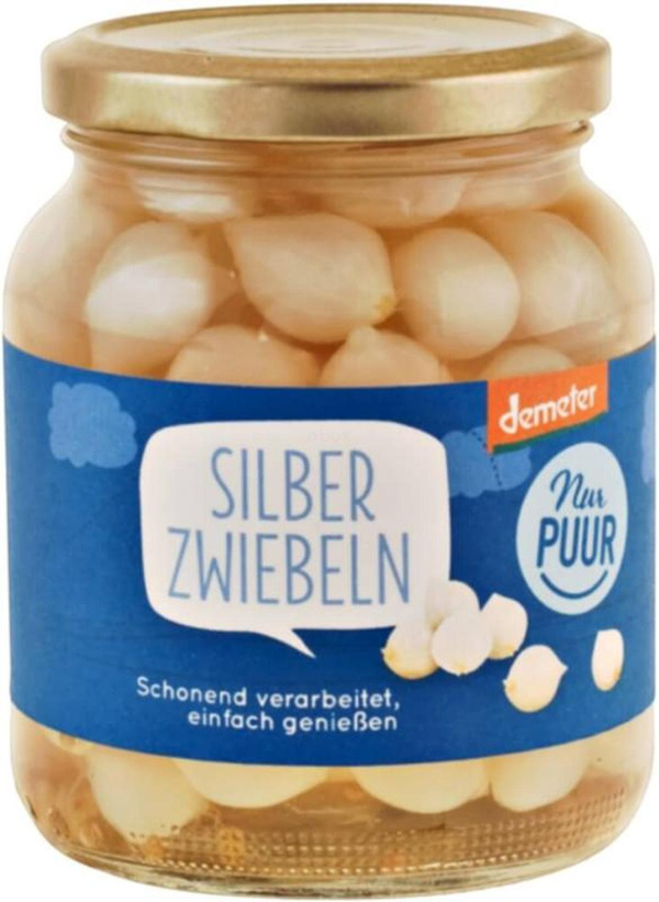 Photo de produit pour Oignons d'argent aigre-doux demet