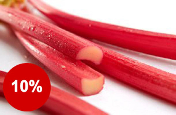 Photo de produit pour 1 kg de rhubarbe