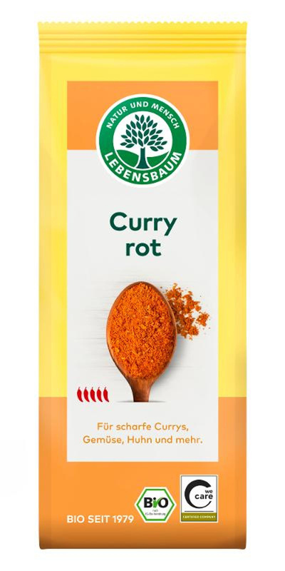 product photo for Curry red