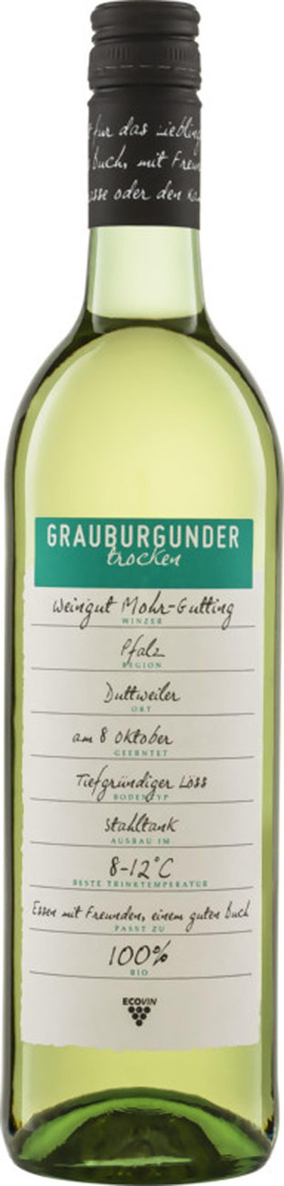 Produktfoto zu Grauburgunder "Mohr-Gutting"