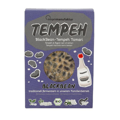 Produktfoto zu Tempeh BlackBean Tamari