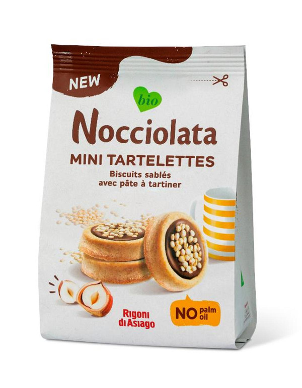 Photo de produit pour Tartelettes Nocciolata