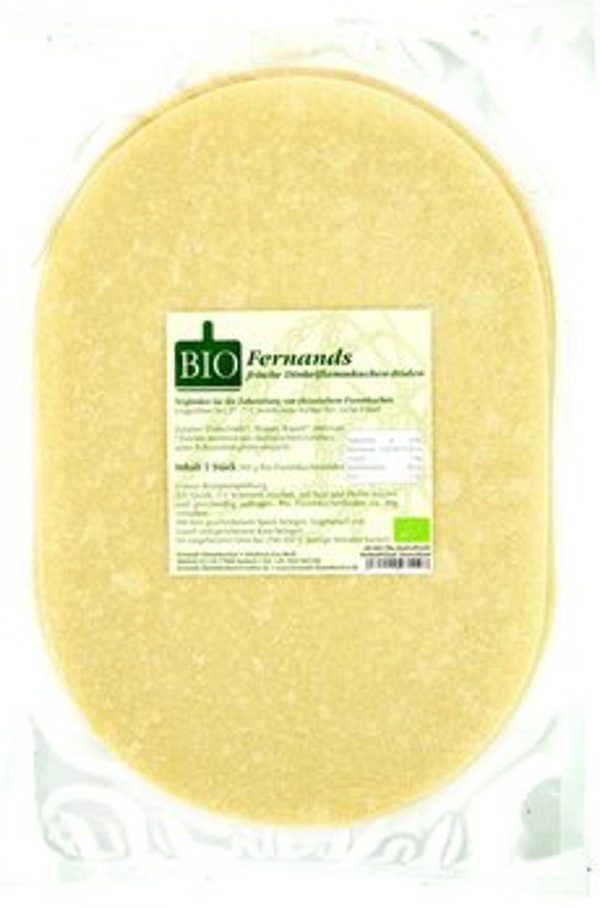 Produktfoto zu Dinkel-Flammkuchenböden