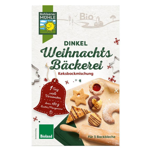 Produktfoto zu Dinkel Keksbackmischung