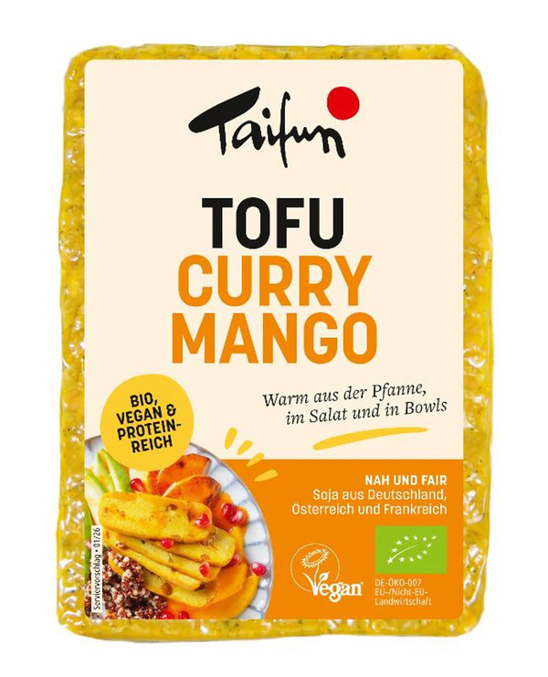 Photo de produit pour Tofu Curry et Mangue