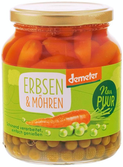 product photo for Peas &amp; carrots 350g