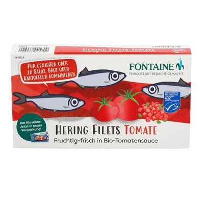 product photo for Herring filet in tomato sauce