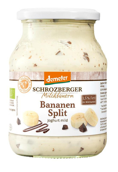 Produktfoto zu Bananensplit Joghurt