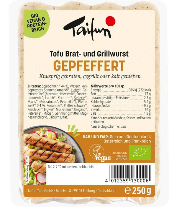 product photo for Tofu Sausages