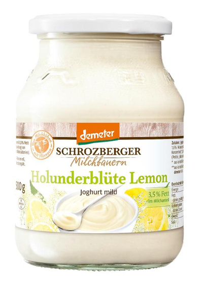 product photo for Elderflower lemon yogurt