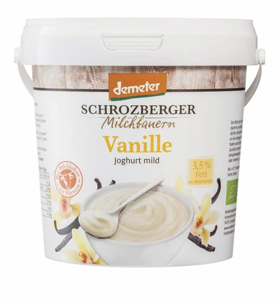 Photo de produit pour Yogourt vanille 3,5%, 1kg