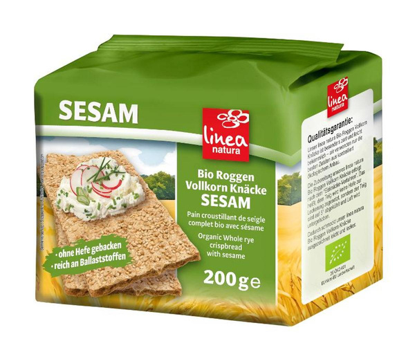 product photo for Wholegrain sesame crispbread