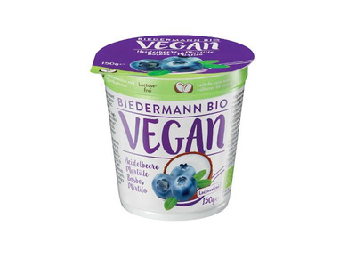 Produktfoto zu Kokos Heidelbeere, vegane Jogurtalternative