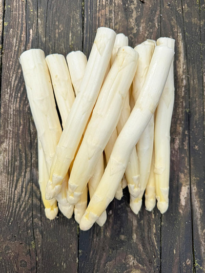 Photo de produit pour 750g d'asperges blanches, récolte régionale