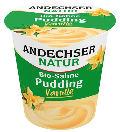 Produktfoto zu Sahne-Pudding Vanille